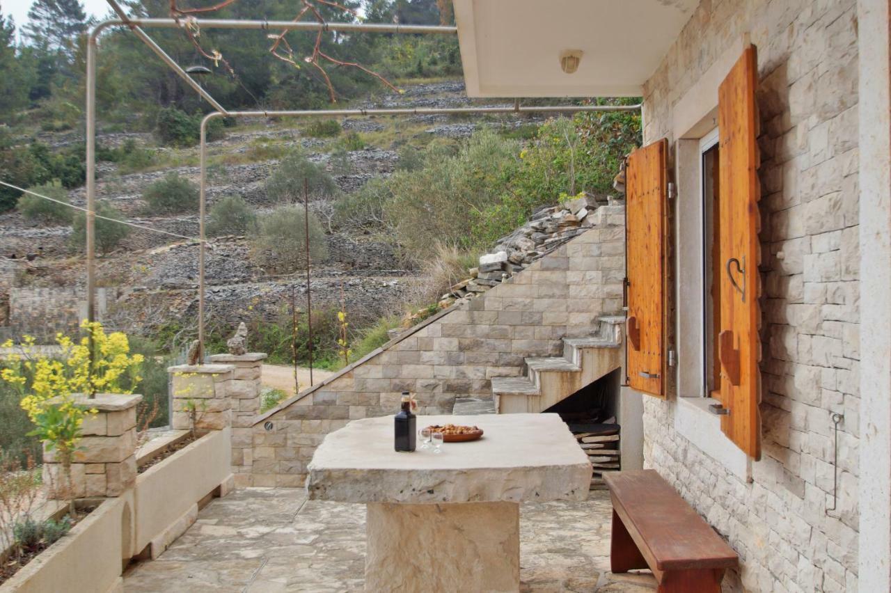 Vila Stiniva-Stone House Vela Luka Exteriér fotografie